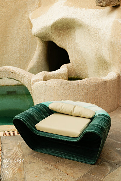 Factory Of Us Pumpkin Berjer Minderli Tekli Koltuk