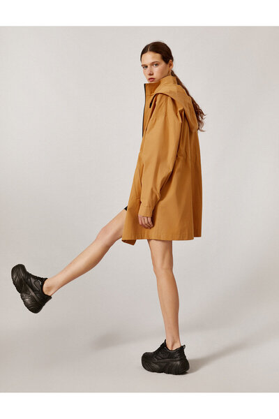 Koton Parka s kapucí, bavlněná