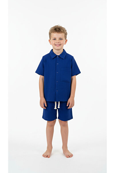 Booni Jooni Linen Shorts Set