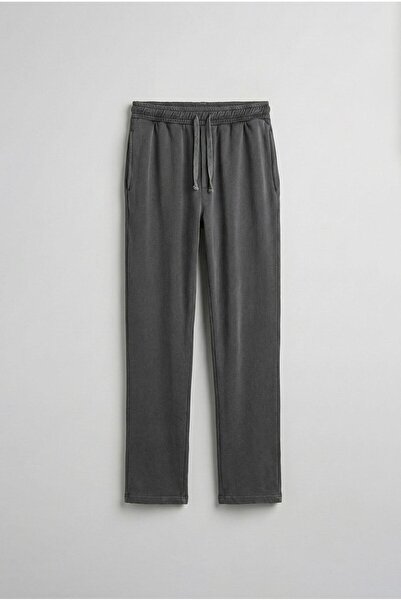 ablukaonline Ανδρική φόρμα που πλένεται με χαλαρή εφαρμογή σε μαύρο χρώμα