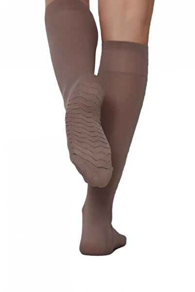 Bella Calze Масажни чорапи под коляното цвят норка 2 бр