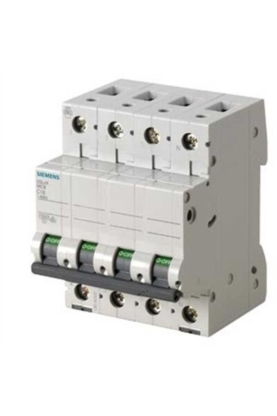 Siemens 5SL4606-7 | 3 Faz+N 6A C Tipi 10kA Otomatik Sigorta