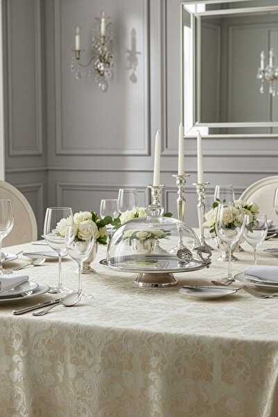 Cornella Floral Lid Cake Pan Silver