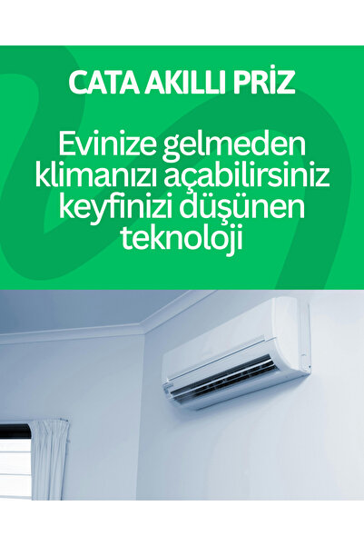 Cata AKILLI PRİZ CT-4010 İLE DÜNYANIN HER YERİNDEN HERŞEY KONTROL ALTINDA