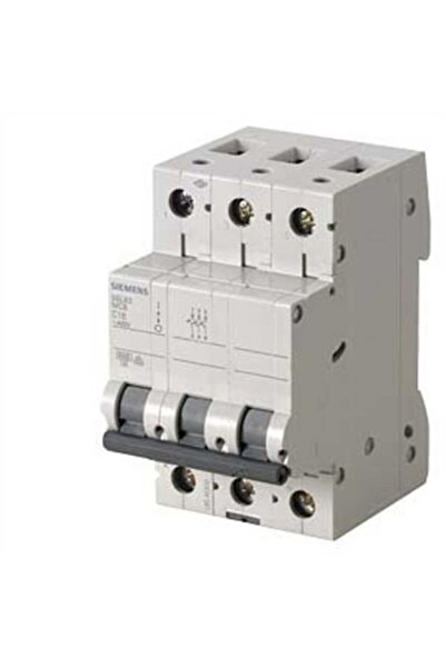 Siemens 5SL6316-7YA | 3 Faz 16A C Tipi 6kA Trifaze Otomatik Sigorta
