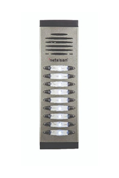 Netelsan M.U.DIA.00045 Diyafonlu Zil Paneli 17-18 Butonlu