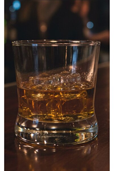 Yenigeldi 1 Piece Thick-Base Transparent Whiskey Glass – Premium Classic Design, 300 ml Glass
