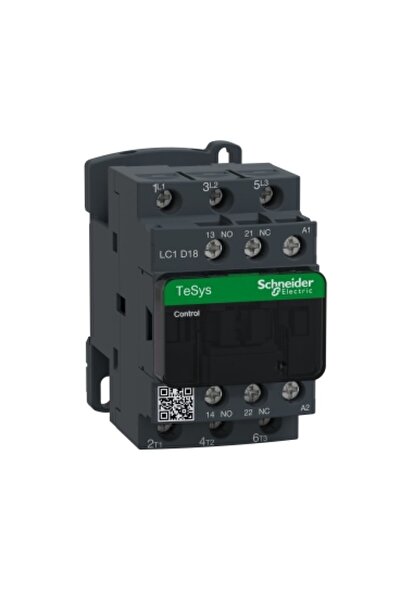 Schneider Electric Schneider LC1D18F7 TeSys D 18 A 7,5 kW 110V AC Contact 3 K...