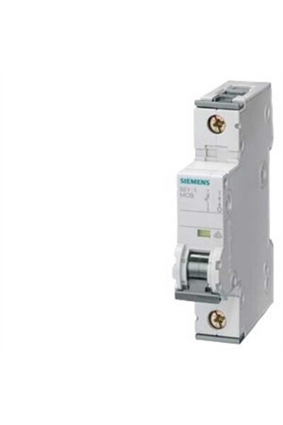 Siemens 5SY5125-7 C Tipi 1 Faz 25A 220VDC/230V-400VAC 10kA Yavaş Karakterli O...