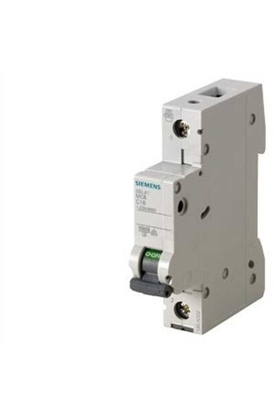 Siemens 5SL4104-7 | 1 Faz 4A C Tipi 10kA Monofaze Otomatik Sigorta