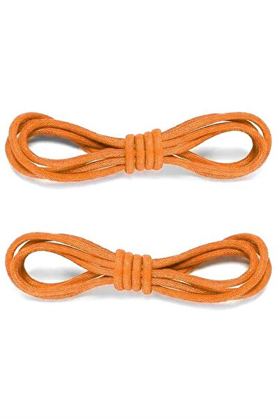 hapshoe 60 cm Orange Waxed Classic Shoelaces