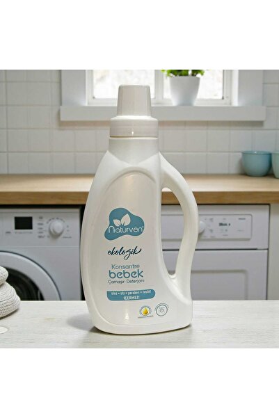 Naturven Ekolojik Konsantre Bebek Çamaşır Deterjanı 1 L Tüm Renkler