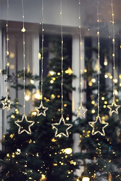 MAGICLEDCORNER Yıldız Perde Led Işık 2.5 Metre