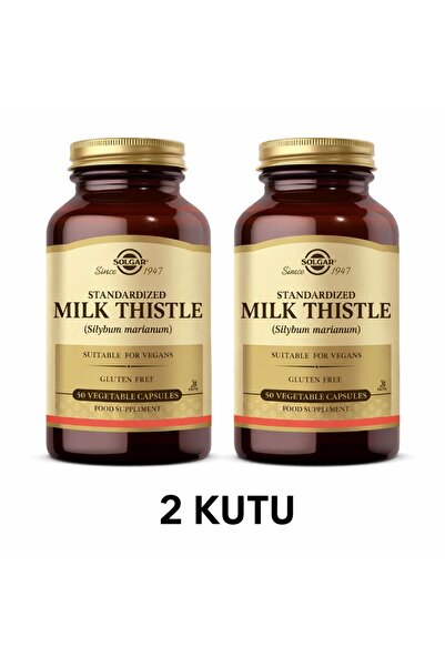 Solgar Milk Thistle ( Devedikeni ) 50 Kapsül