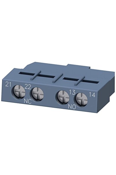 Siemens 3RV2901-1E Yardımcı Kontak Üstten Yay Montajlı 1No+1Nc