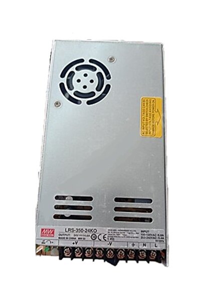 Meanwell Mean Well LRS-350-24KO 24VDC 14.6A 350W Güç Kaynağı