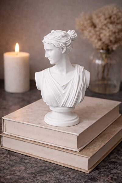 MN TİCARET Diana Büst Biblo 14 cm