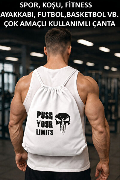 GAZELMANYA Rucsac sport Geantă de fitness cu șnur Geantă pentru teren de covor Geantă pentru crampoane Geantă sportivă Pantofi de gimnastică