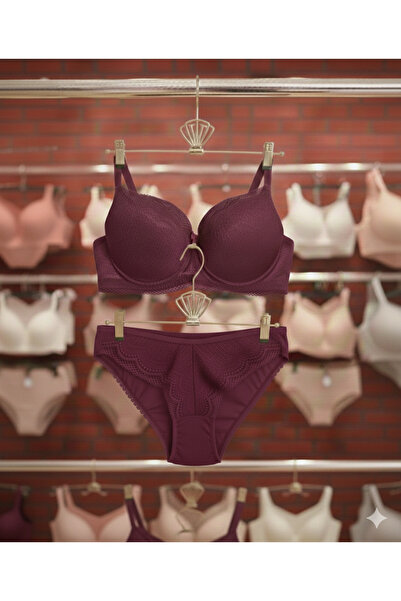 MODY Desenli Sütyen Külot Takımı