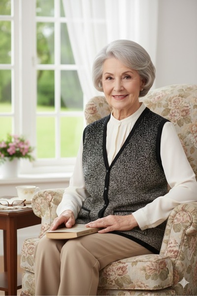 elma abone Trico Karyağdi Buttoned Vest