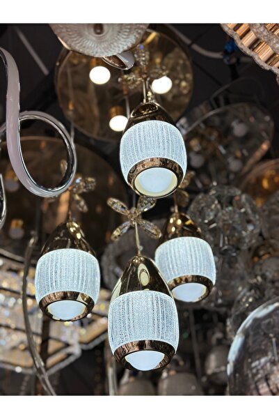 Led 4 SARKIT LÜX AVİZE 3 IŞIK SEÇENEĞİ