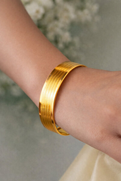 Çgk Çiğdem Gürel Kuyumculuk Altın Trabzon Hasır Hediyelik Bilezik