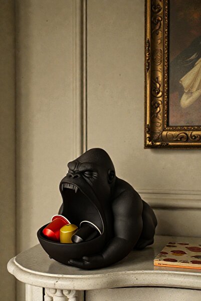 Genel Markalar 3D Goril Figürlü Takı Organizer, Yüzük, Bileklik ve Kolye Sunu...