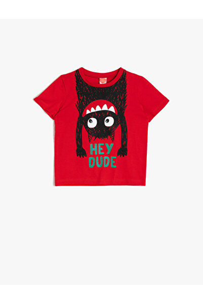 Koton Erkek Bebek Kırmızı T-Shirt