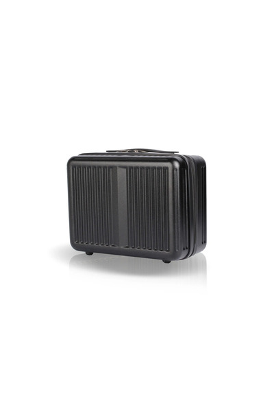 Zeplin Glow PC Policarbon Makyaj Çantası & El Valizi Siyah