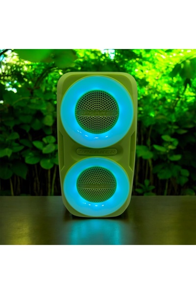 Divex MS-2692BT RGB Işıklı Bluetooth Hoparlör USB TF FM Radyo 12W Taşınabilir