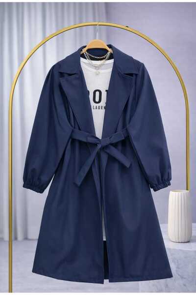 MODA VEDAT Women's Belted Trench --00350