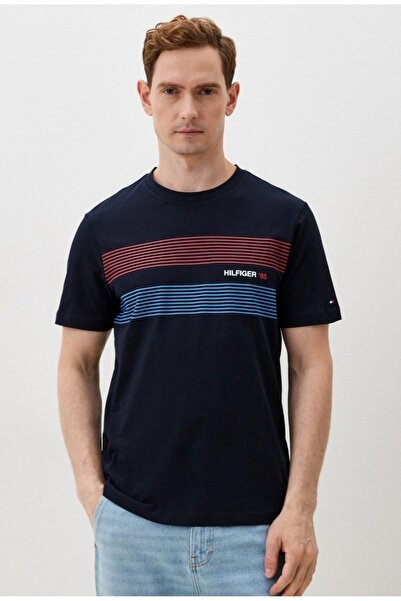 Tommy Hilfiger Chest 85 Tee Men's T-Shirt Mw0Mw34378Ybr