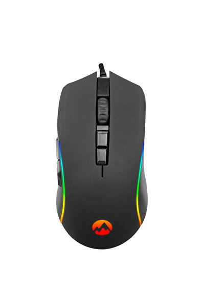 Everest Sm-gx21 Starty Rgb Oyuncu Mouse Örgü Kablolu 6400 Dpi 7tuşlu Makrolu ...