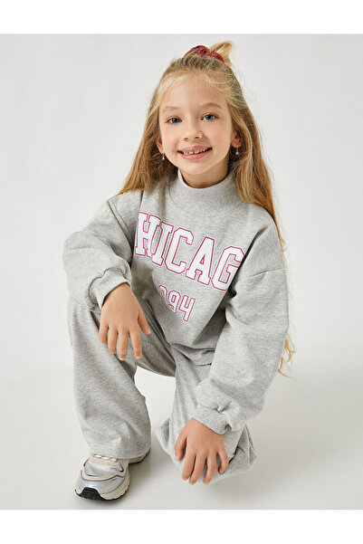 Koton سويت شيرت مطبوع عليه نص