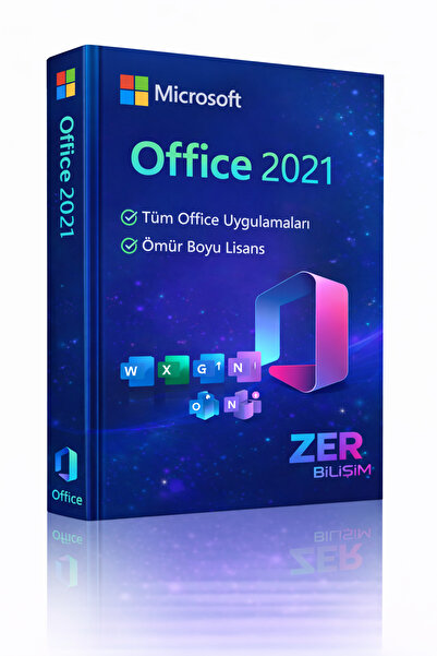 MICROSOFT Office 2021 Professional Plus Dijital Lisans Ömürlük (KEY)