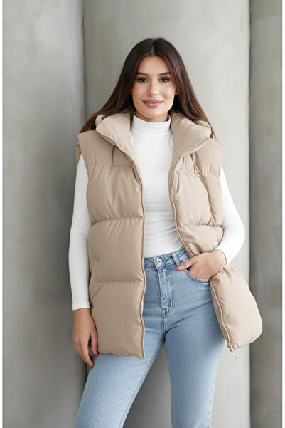 MontClup Women's Puffer Vest Comfortable Oversized Fit