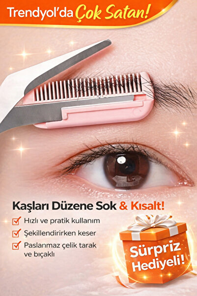 Hayatı Kolaylaştıran Ürünler Bibizde Pratik Taraklı Kaş Düzeltme ve Şekillend...