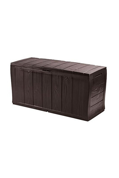 Keter Ladă de grădină, model din lemn maro, 117x45x57,5 cm,