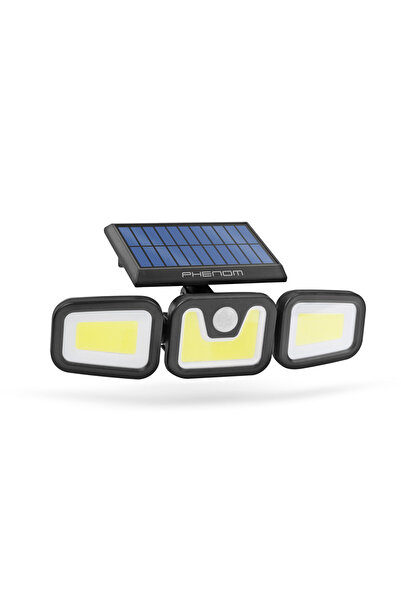 Phenom Spot solar rotativ cu senzor de mișcare, 3 LED-uri COB