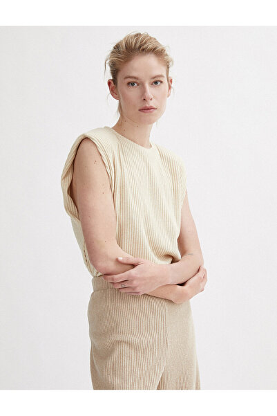 Koton pernițe pentru umeri bucăți tricouri guler rotund fără mâneci