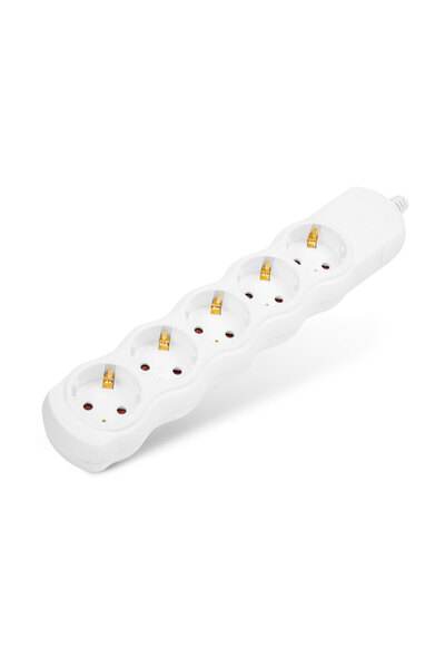 DELIGHT Power Strip with 5 Sockets Without Cable