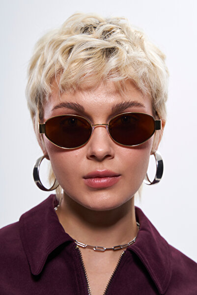 Bilge Karga Meltem Gold Brown Güneş Gözlüğü