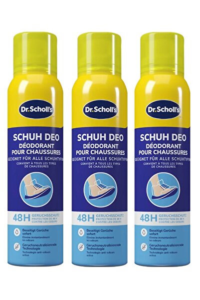 Scholl Ayakkabı Spreyi , Koku Giderici 3'lü Paket
