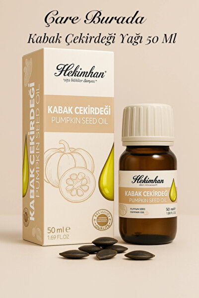 hekimhan bitkisel Kabak Çekirdeği Yağı 50 ml