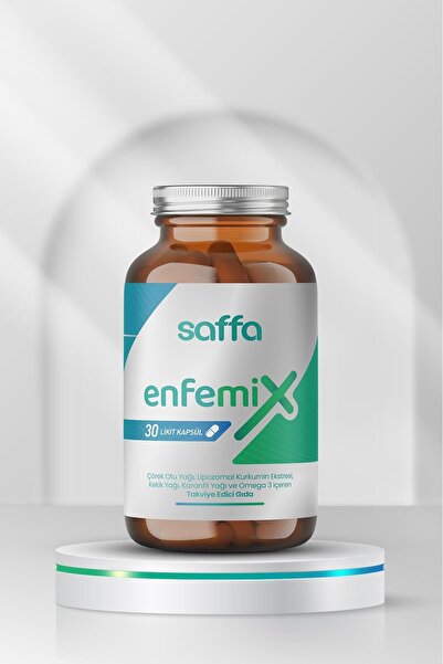 SAFFA NATURAL SAFFA ENFEMİX 30 LİKİT KAPSÜL