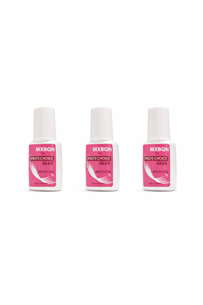 Fontenay MXBQN Fırçalı Protez Tırnak Tips Yapıştırıcı Glue 7 G 3'lü