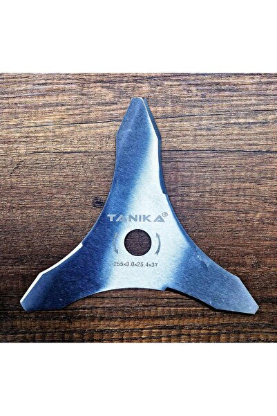TANIKA Tırpan Bıçağı 3'lü - 255x3mmx25.4x3T - Tüm Modellere Uyumlu