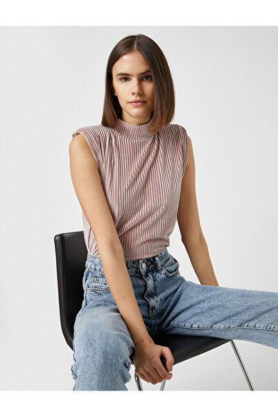 Koton Γυναικείο T-Shirt Ροζ 1KAK13461EK