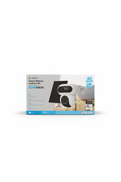 EZVIZ 8MP Dual Lens Outdoor Solar Powered Surveillance Camera