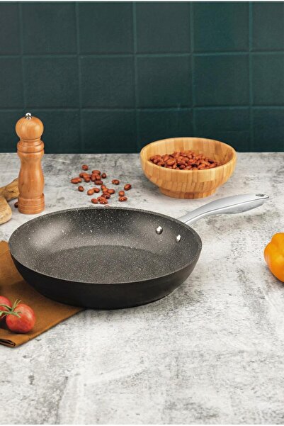 ÖZLİFE Dora 32 cm Granite Pan Plain